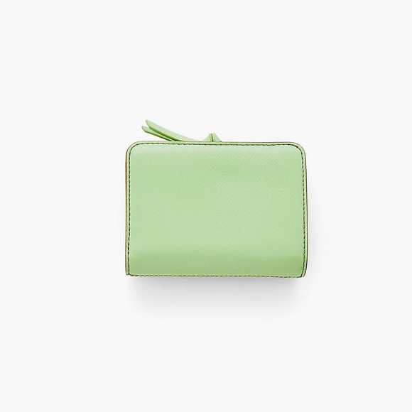 Marc Jacobs THE UTILITY SNAPSHOT MINI COMPACT WALLET / Peppermint Multi ($150) - Picture 3 of 6